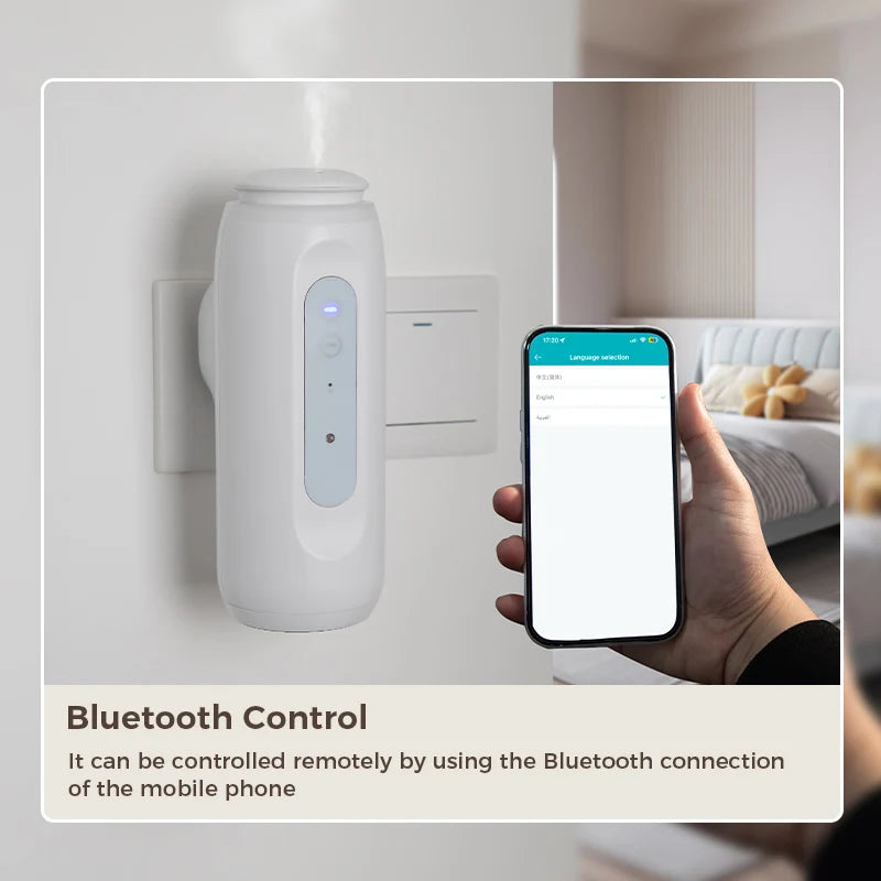 Wall-Mounted Bluetooth Scent Diffuser