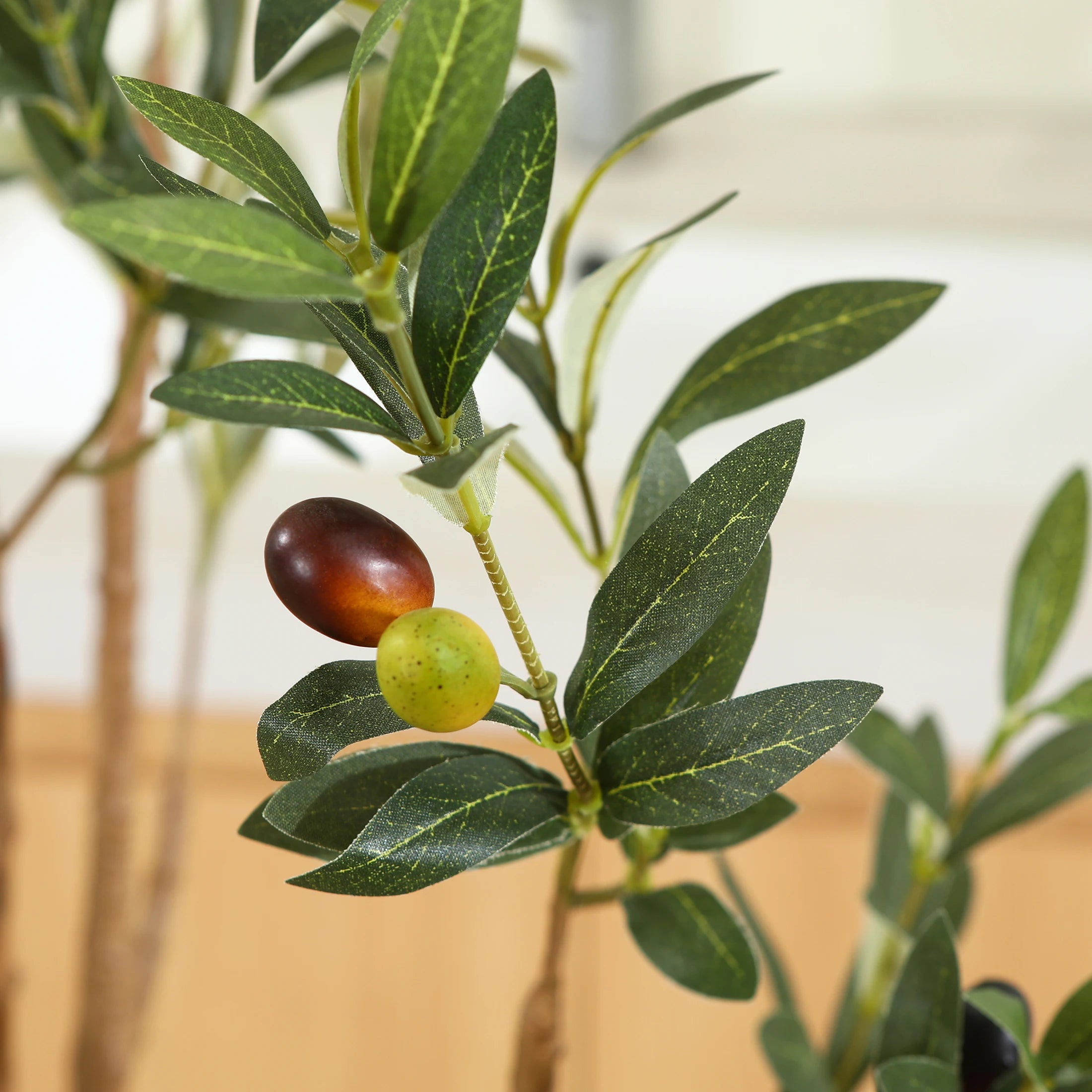 Potted Artificial Olive Tree