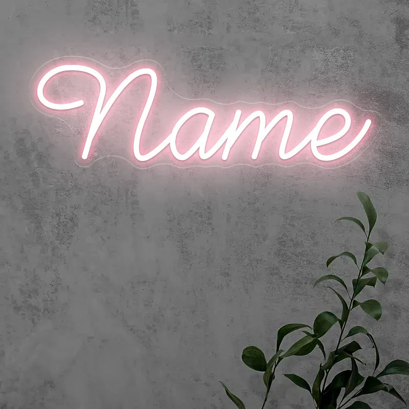 Custom LED Neon Name Sign – Personalized Wall Light for Bedroom & Kids Room