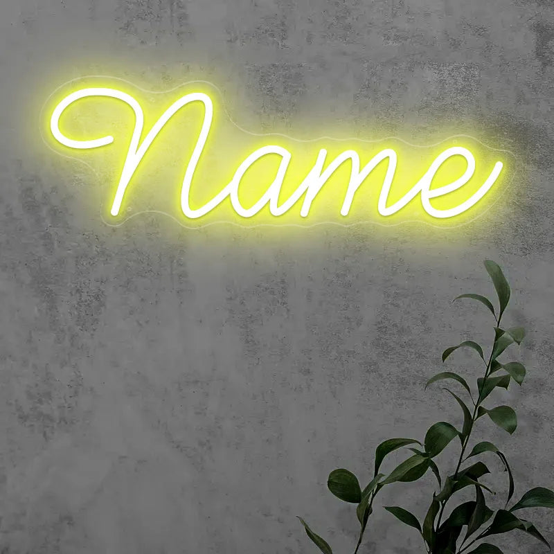 Custom LED Neon Name Sign – Personalized Wall Light for Bedroom & Kids Room