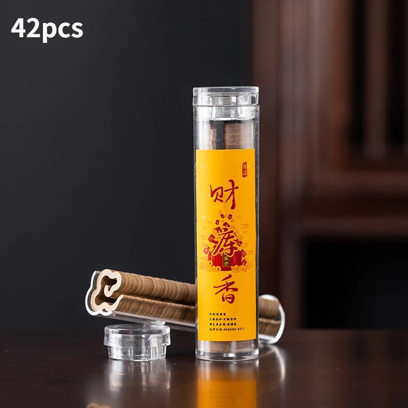 Sandalwood & Agarwood Incense Coils – Long-Lasting Home Aromatherapy