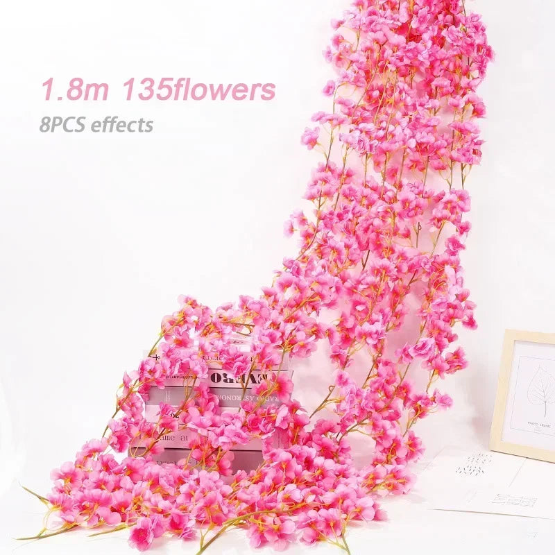 Sakura Cherry Blossom Garland — 180cm