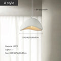 Nordic Wabi-Sabi LED Pendant Light – Minimalist Ceiling Chandelier for Dining Room