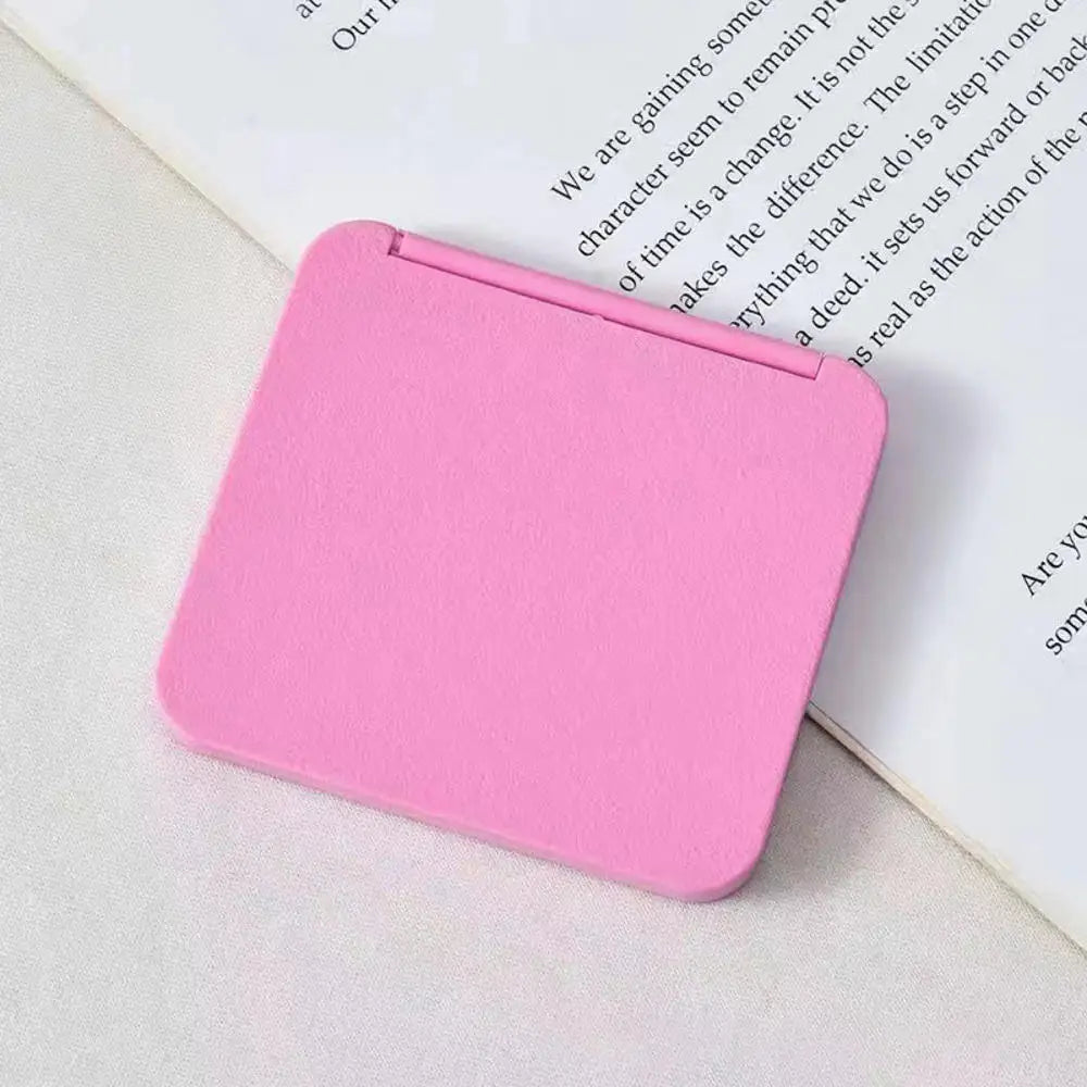 Foldable Double-Sided Makeup Mirror – Portable Travel & Desktop Vanity Mirror