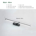 Modern LED Bathroom Wall Light – Aluminum Mirror Vanity Lamp (3 Colors)