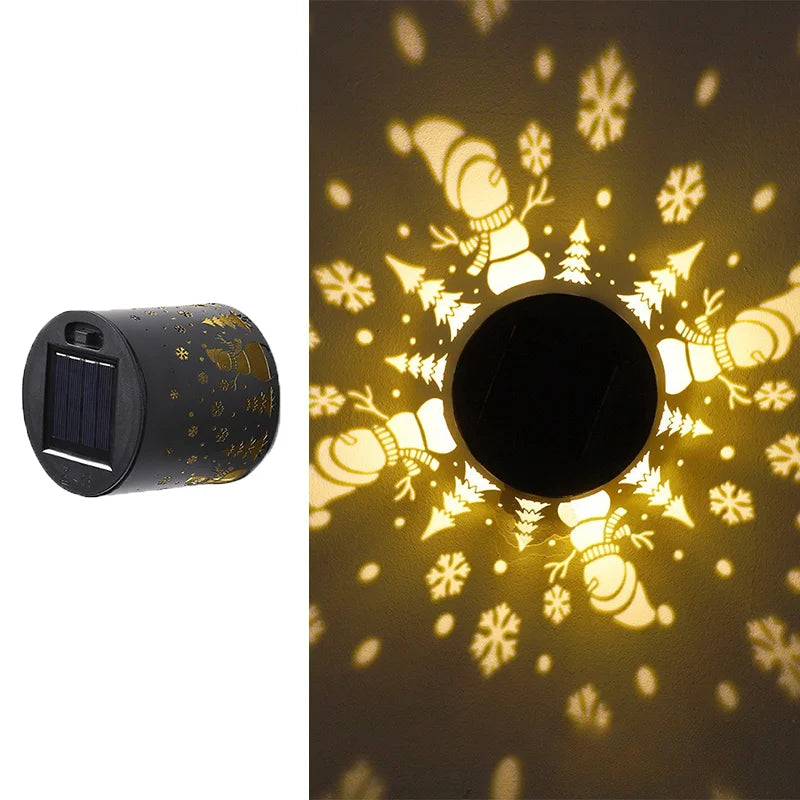 Mandala Solar Garden Wall Light
