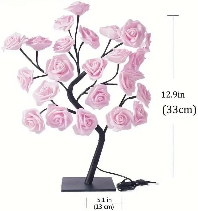 Enchanted Rose LED Table Lamp