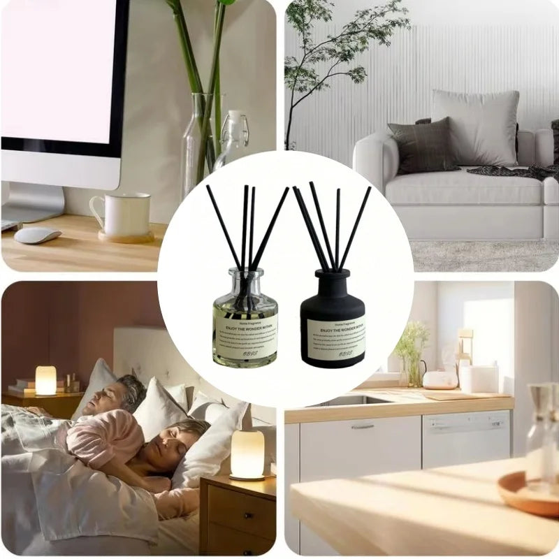 Reed Diffuser Set (50ml) – Flameless Freesia & Jasmine Home Fragrance