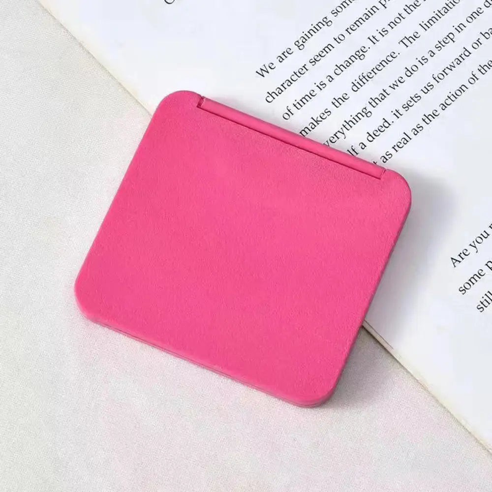Foldable Double-Sided Makeup Mirror – Portable Travel & Desktop Vanity Mirror