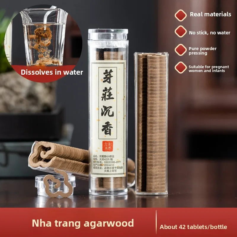 Sandalwood & Agarwood Incense Coils – Long-Lasting Home Aromatherapy