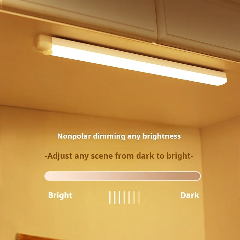 Wireless Motion-Sensor LED Cabinet Light – Rechargeable Closet & Stair Night Light