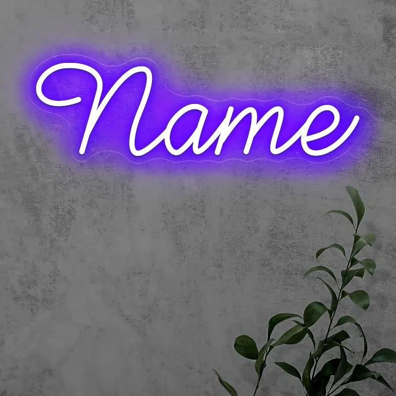 Custom LED Neon Name Sign – Personalized Wall Light for Bedroom & Kids Room