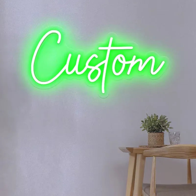 Custom LED Neon Name Sign – Personalized Wall Light for Bedroom & Kids Room