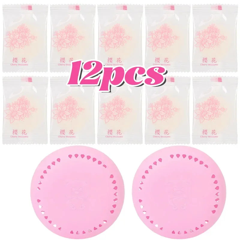 Solid Gel Air Freshener – Aromatherapy Deodorizer for Bathroom, Car & Closet
