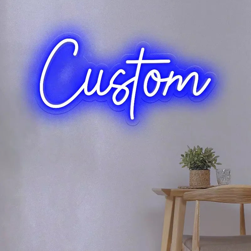 Custom LED Neon Name Sign – Personalized Wall Light for Bedroom & Kids Room