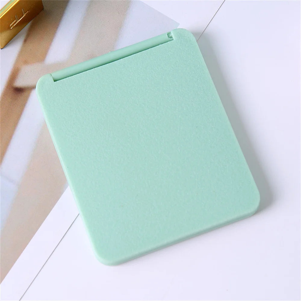 Foldable Double-Sided Makeup Mirror – Portable Travel & Desktop Vanity Mirror