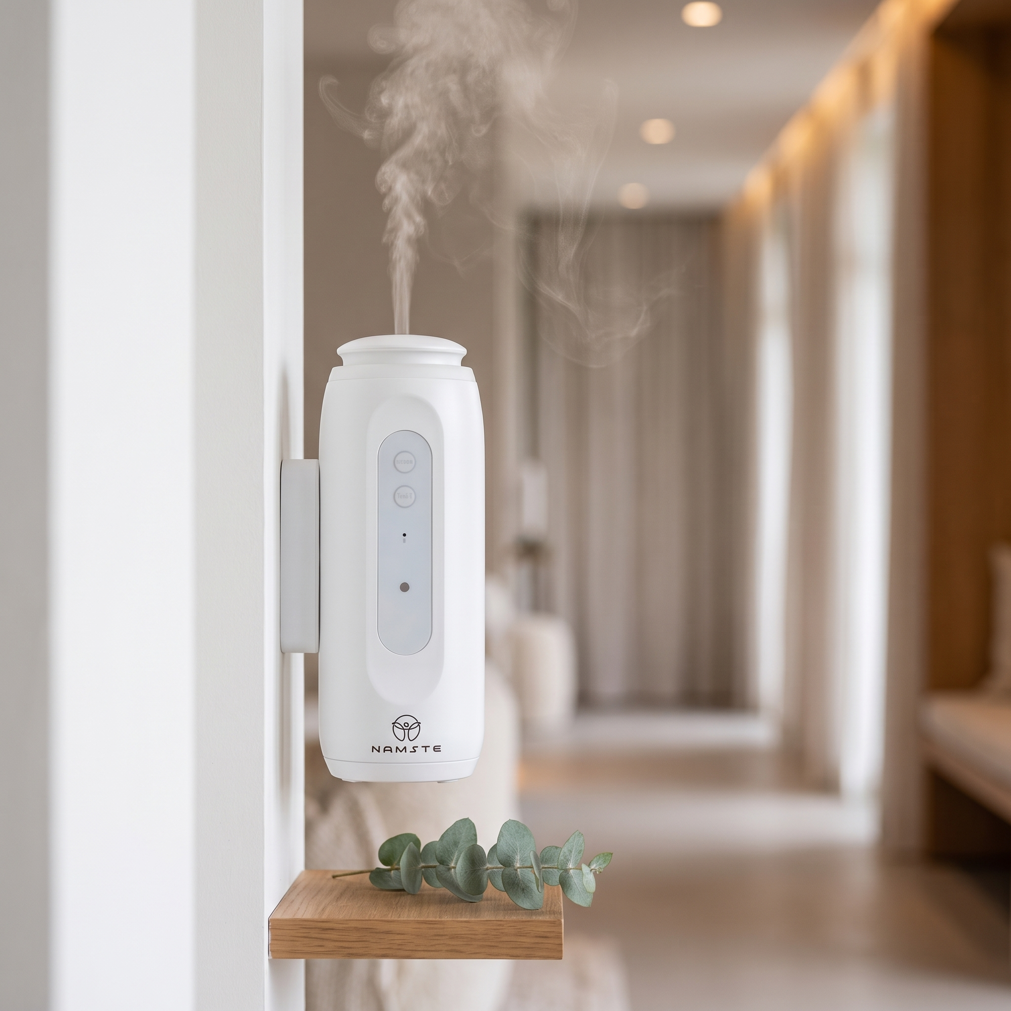 Wall-mounted Bluetooth scent diffuser